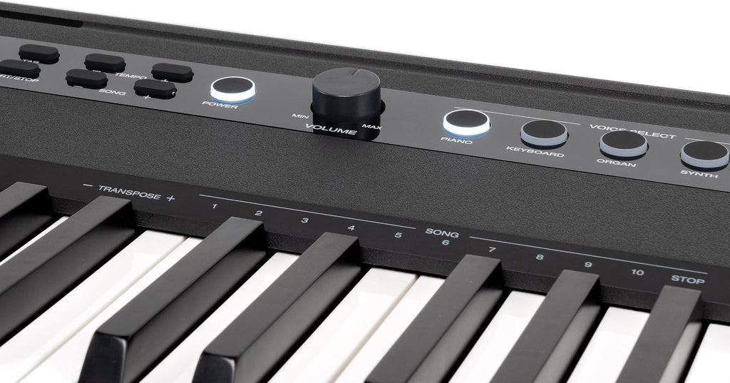 Alesis Recital Pro MKII 88-Key Digital Piano with Weighted Hammer-Action Keys, Speakers, 25 Sounds, USB MIDI and Audio, Sustain Pedal, Skoove and Melodics Piano Lessons