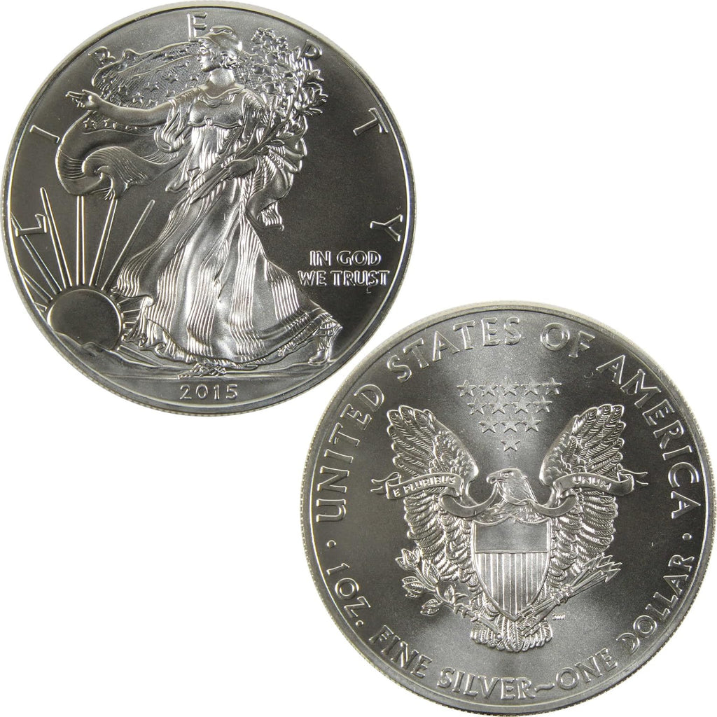 2015 American Silver Eagle Uncirculated Bullion $1 Coin