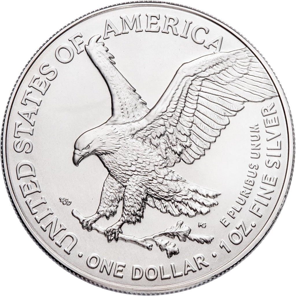 2025 American Silver Eagle with President Trump Lighthouse Holder