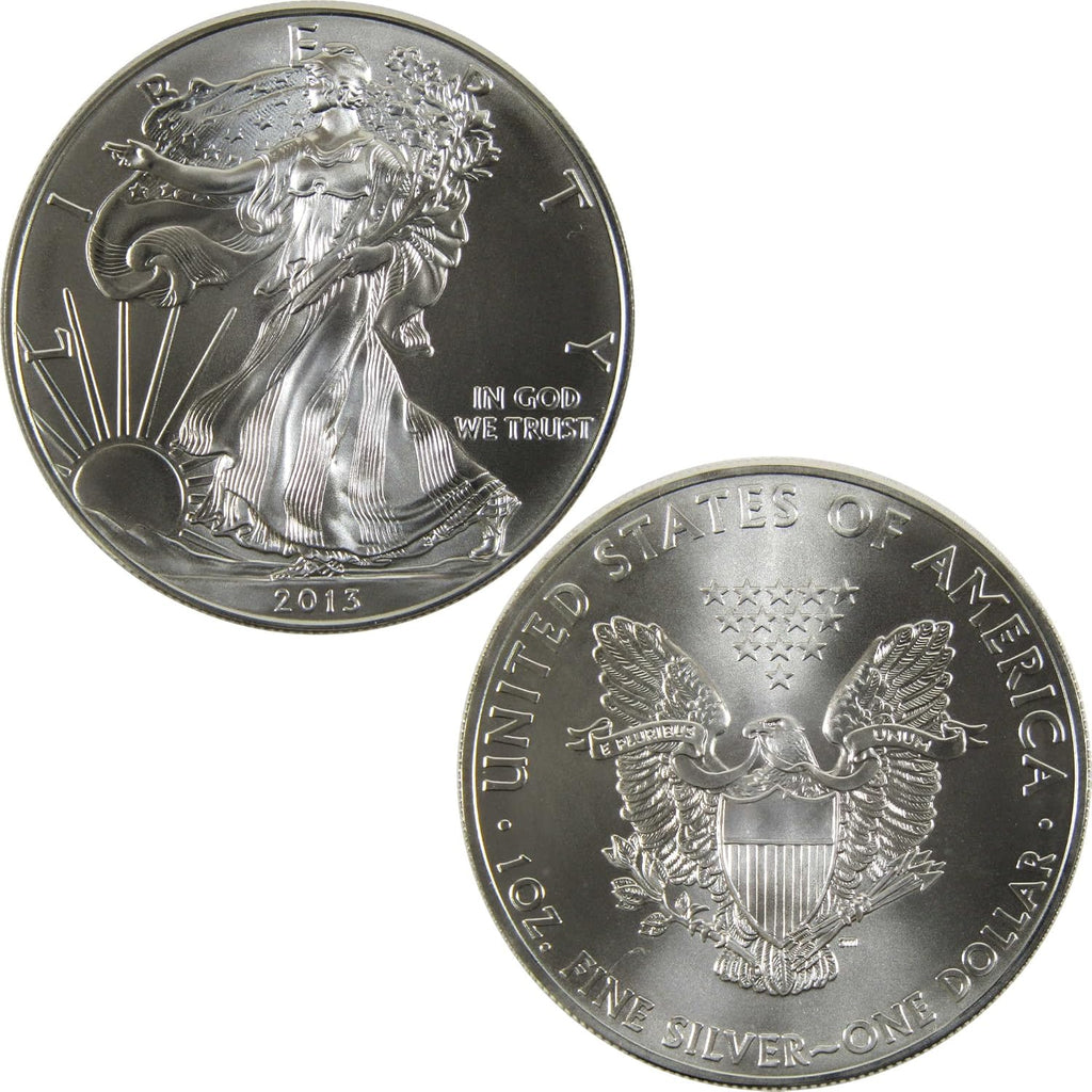 2013 American Silver Eagle Uncirculated Bullion $1 Coin