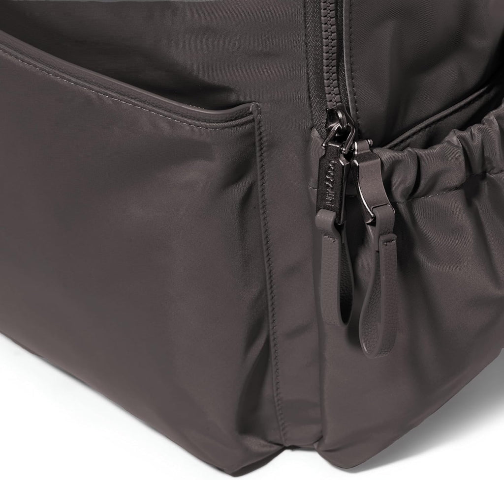 Baggallini Tribeca Expandable Laptop Backpack - 15'x11' Lightweight RFID Computer Bag for Work & Travel with Luggage Sleeve