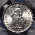 Collectible Coin Switzerland 1964 Franc PCGS MS66 blasting luster rare grade PC0564