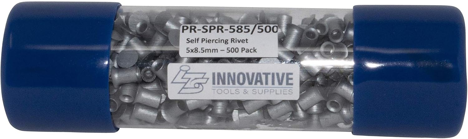 Innovative Tools & Supplies Self-Piercing Rivets 5mm (w) x 8.5mm (h) (500 Pack)