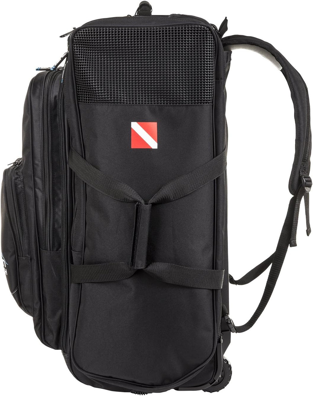 IST Roller Backpack / Equipment Bag for Scuba Diving & Snorkeling Gear, Travel Luggage with Wheels