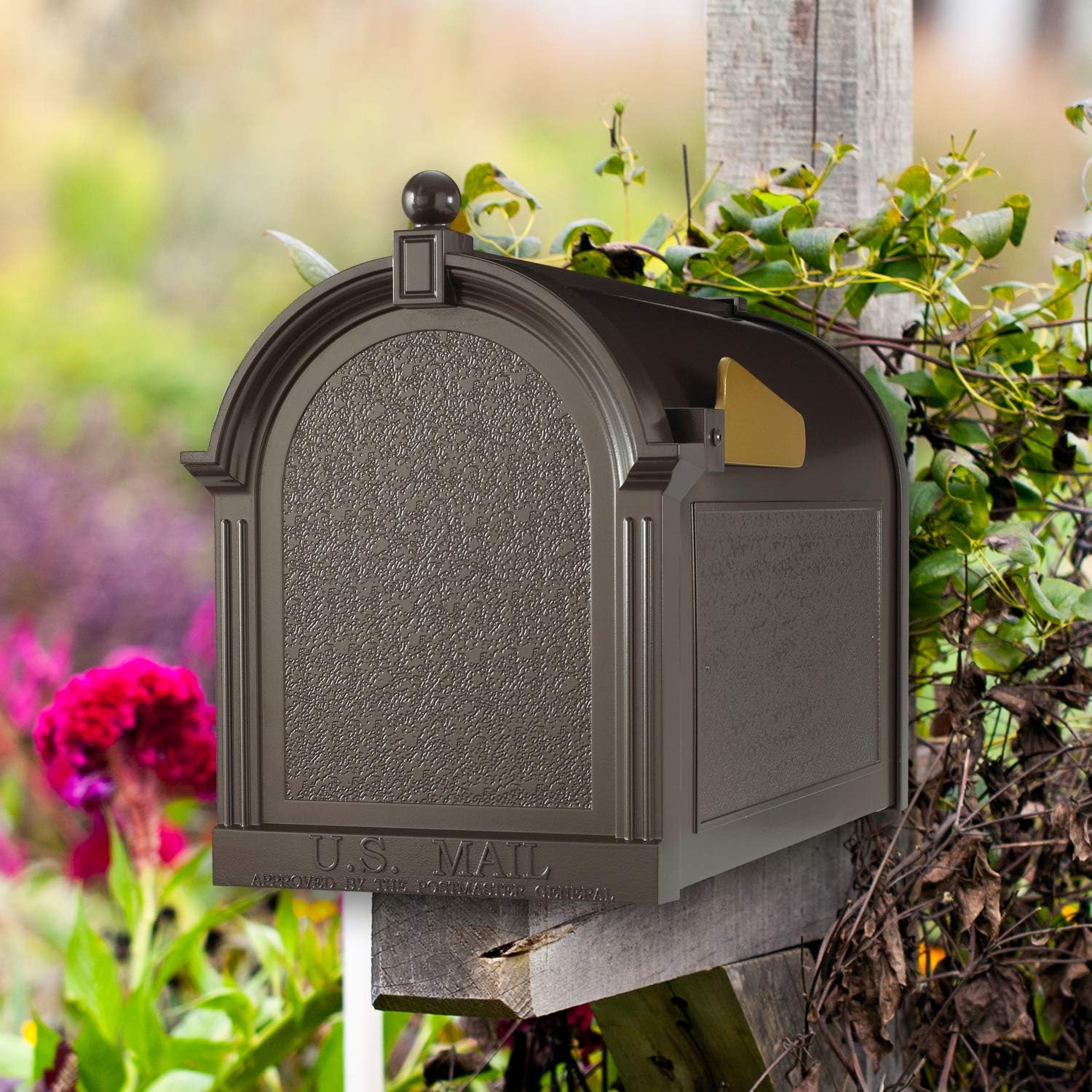 Whitehall Products Capital Mailbox, French Bronze