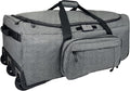 WOLT 120L Rolling Duffle Bag with Wheels, Large Deployment Military Bag, Wheeled Heavy Duty Luggage for Travel, Camping