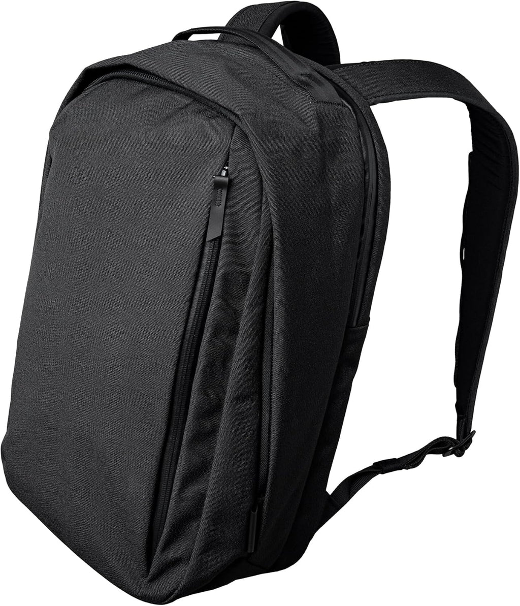 ALPAKA Metro Backpack Pro for Men 24L - Fits 16' Laptop Business Travel Backpack with YKK Zippers, MOD Key Leash & Luggage Pass-through, Durable Padded and Weatherproof Work Bag,Axoflux 600D (Black)