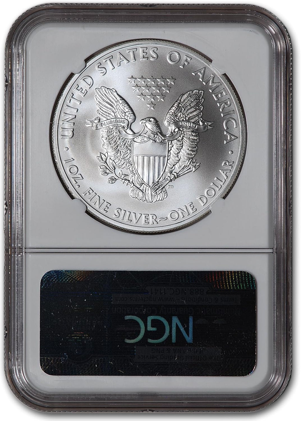 2012 (W) American Silver Eagle $1 MS70 - Early Releases NGC