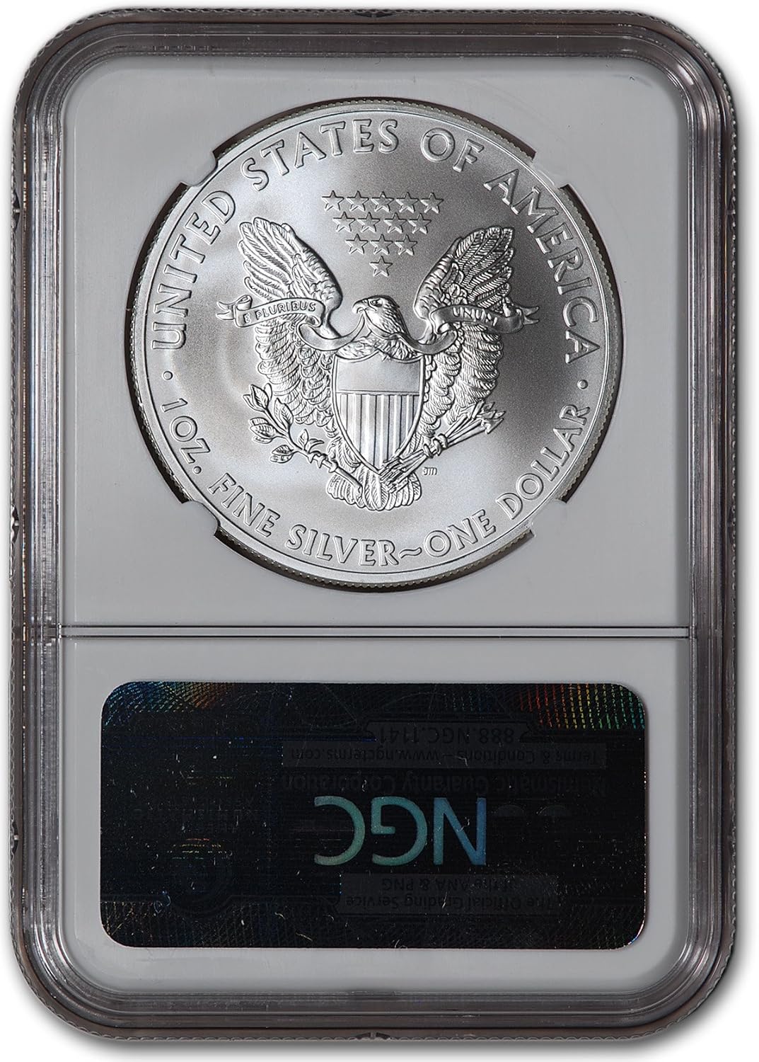 2012 (W) American Silver Eagle $1 MS70 - Early Releases NGC
