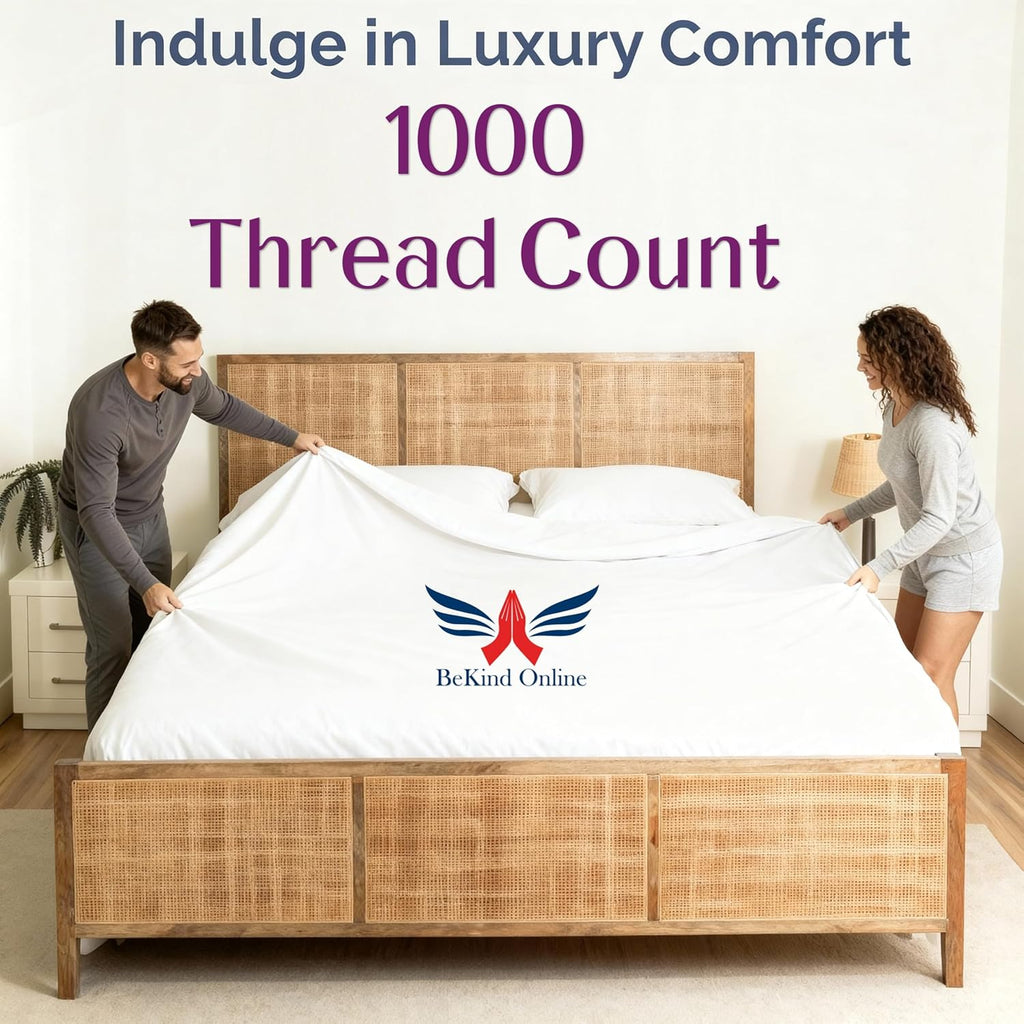 Extra Deep Pocket Sheet Set 24 inch 1000 Thread Count|Alaskan King, Leopard Print Color|100% Long Staple Egyptian Cotton, Oversized Pocket Fitted Sheet for Thick Mattress, Sateen Weave, Luxury Bedding