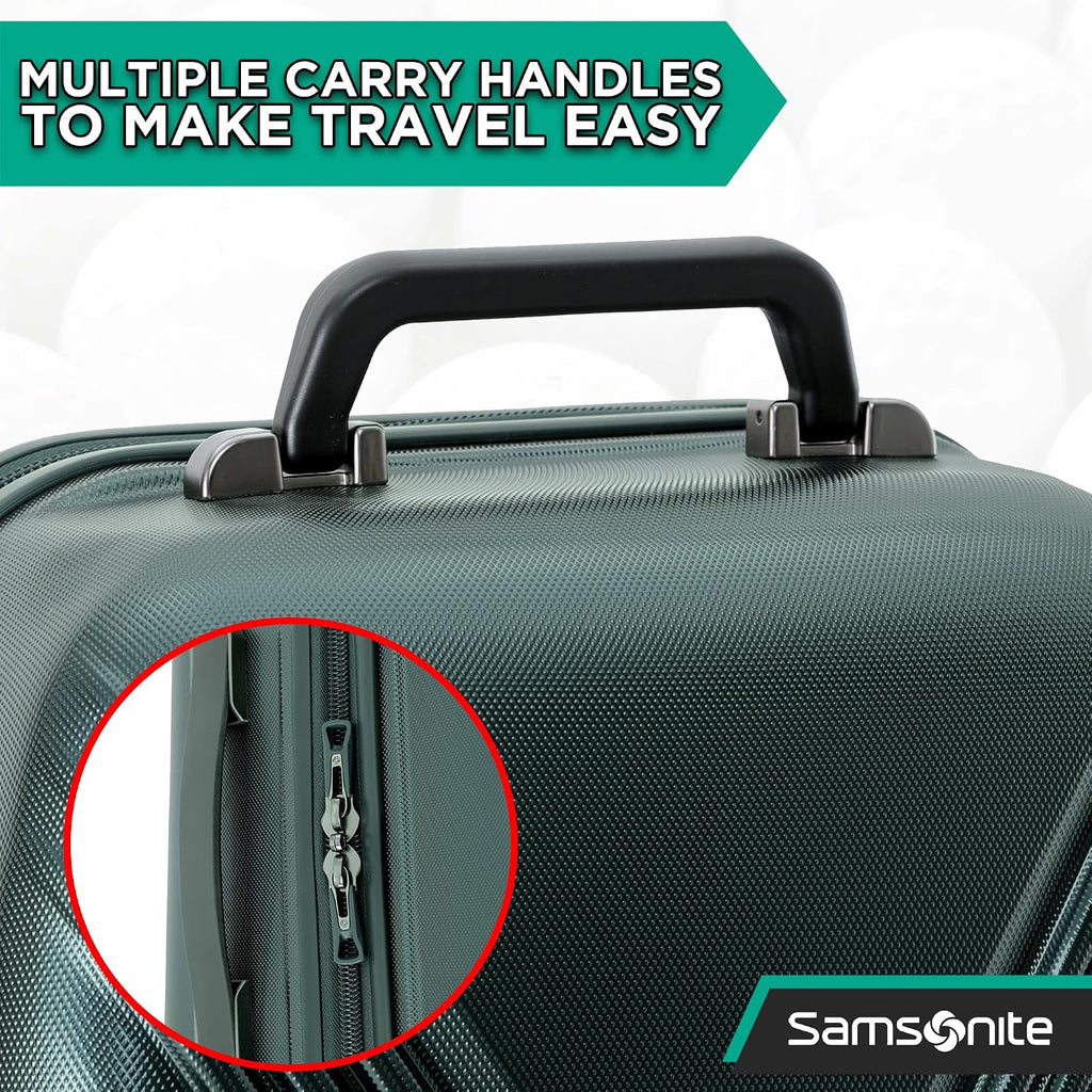 Samsonite Fairway Molded Golf Travel Cover, Polycarbonate Hard Case, Golf Bag Luggage, Ideal for Airlines