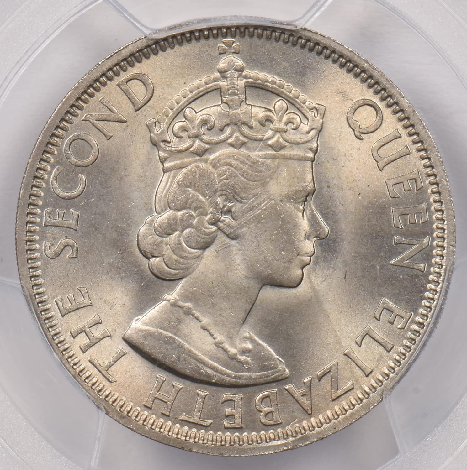 Collectible Coin Malaya and British Borneo 1961 50 Cents PCGS MS 65 rare condition PC1274