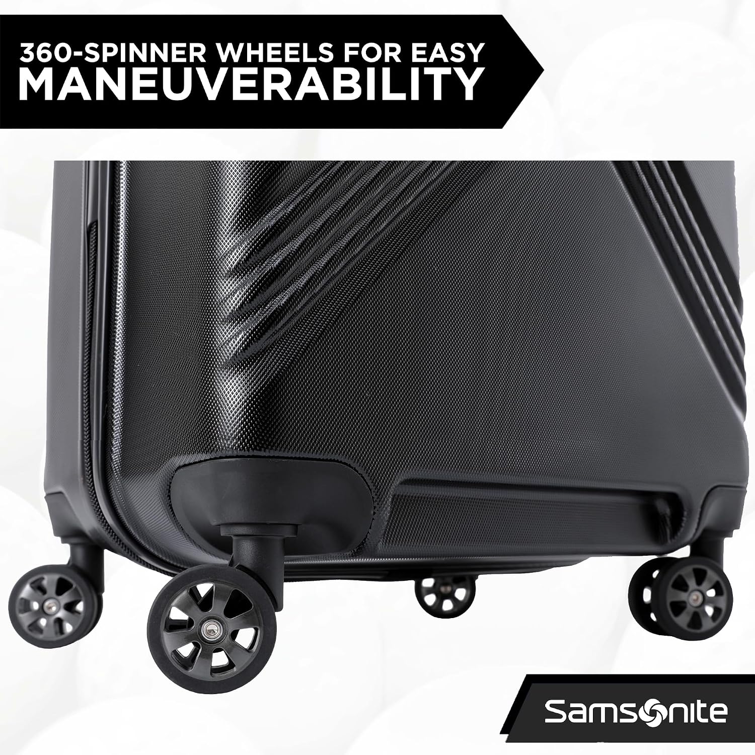 Samsonite Fairway Molded Golf Travel Cover, Polycarbonate Hard Case, Golf Bag Luggage, Ideal for Airlines