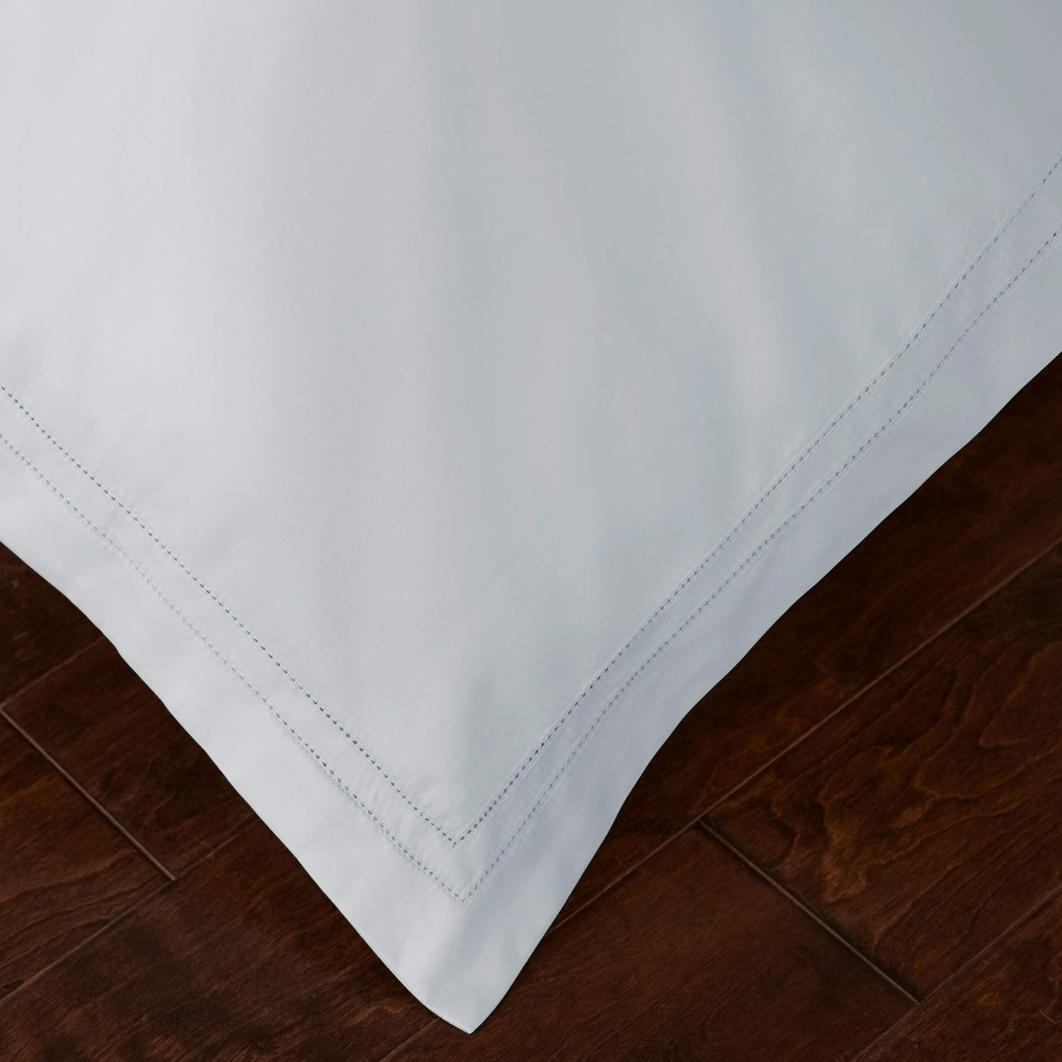 Pure Parima Yalda Duvet Cover Set – 100% Certified Egyptian Cotton, Double-Hem Stitch, Queen, ICY Blue