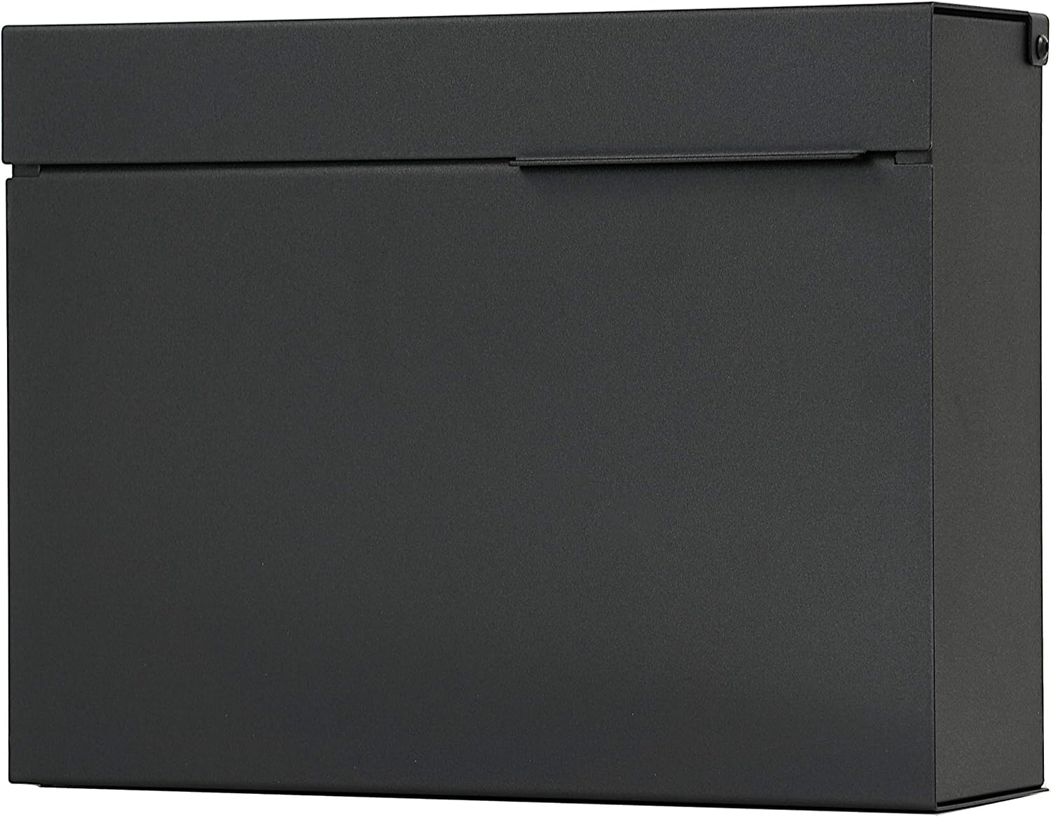 Vsons Modern Design Mailbox, wall-Mount Mailbox Vsons Design Mitch B (Aluminum Black Powder Coated) (Black)