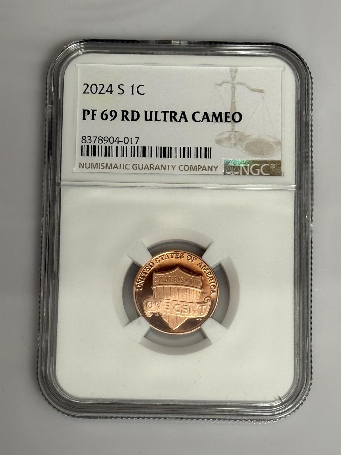 2024 S Lincoln Penny, NGC PF69 Red Ultra Cameo, Proof Cent Key Date Rare Set Low Mintage