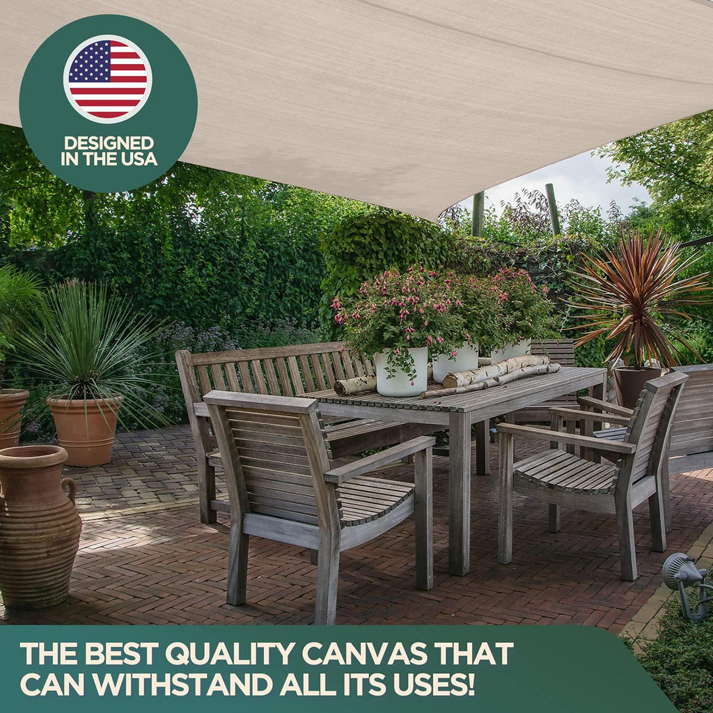 CCS Canvas Drop Cloth for Painting – Heavy Duty Cotton Duck Cloth Tarp for Curtains, Tablecloths, Backdrops – Washable & Reusable Floor Cover & Dust Sheet for Furniture (4-Pc, 5x20 Ft)
