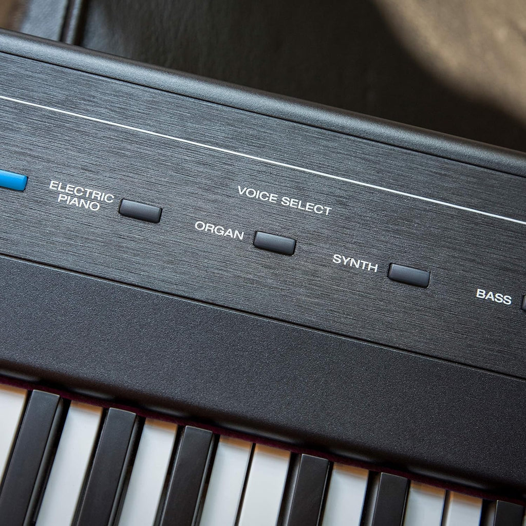 Alesis Recital - 88 Key Digital Piano Keyboard with Semi-Weighted Keys, 2x20W Speakers, 5 Voices, Split, Layer and Lesson Mode, FX and Piano Lessons
