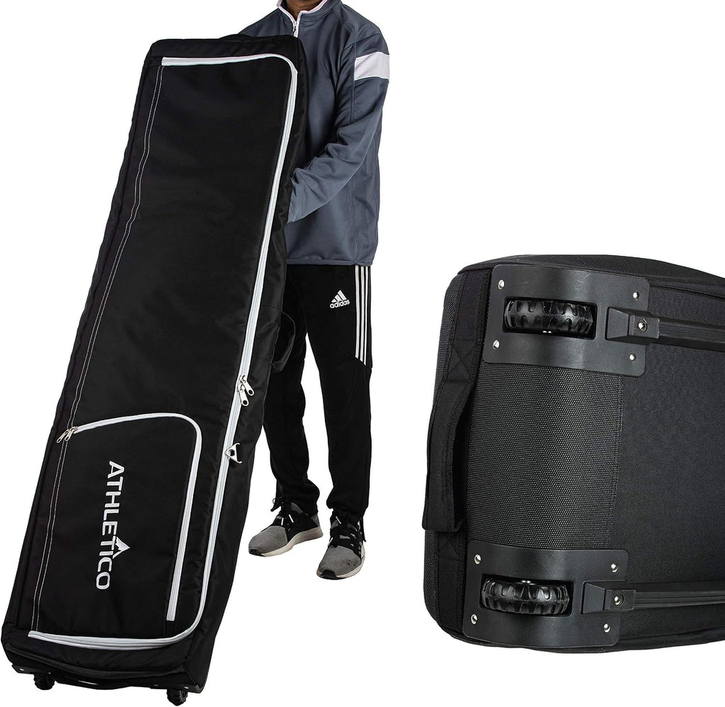 Athletico Conquest Padded Snowboard Bag With Wheels - Travel Bag for Single Snowboard and Snowboard Boots