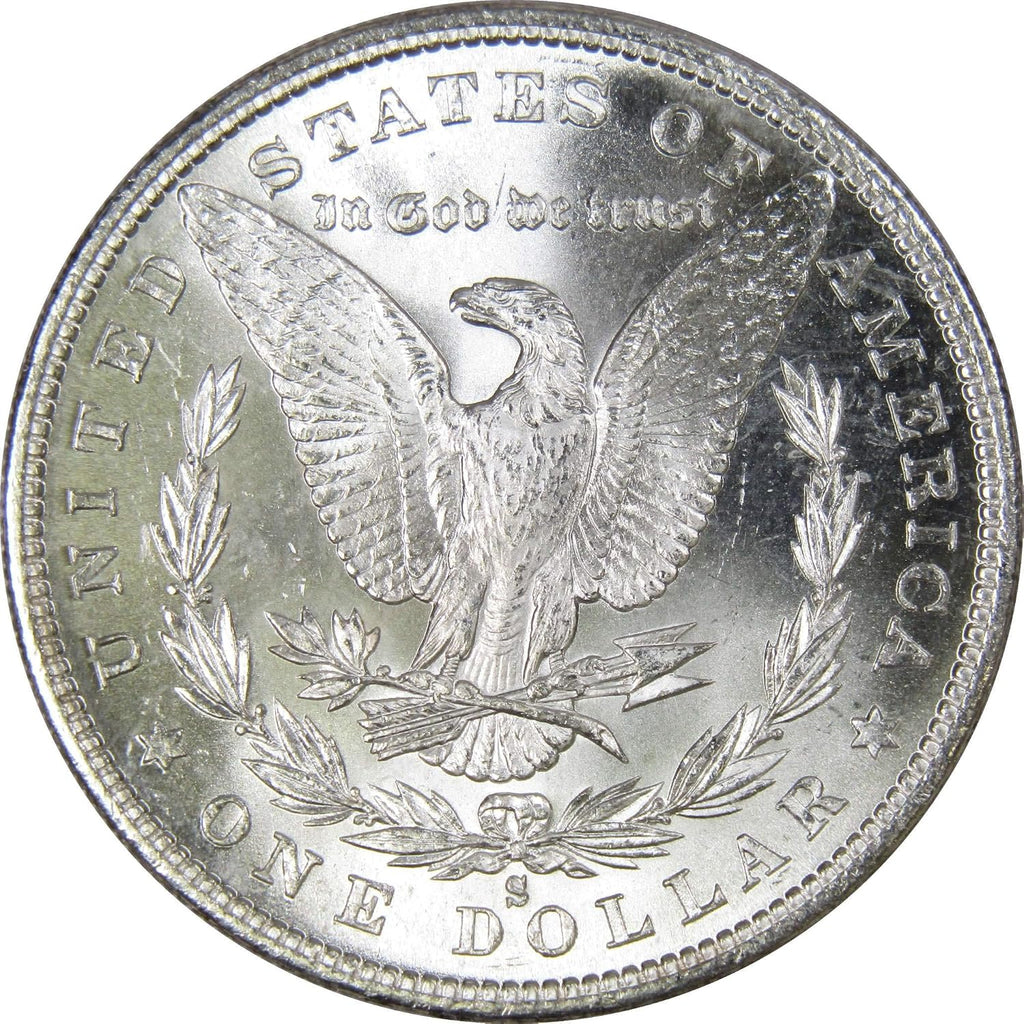 1880 S Morgan Dollar BU Uncirculated Mint State 90% Silver $1 US Coin