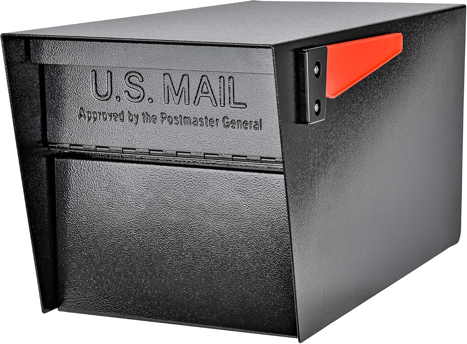 Mail Boss 7526 Mail Manager Street Safe Locking Security Mailbox, Black