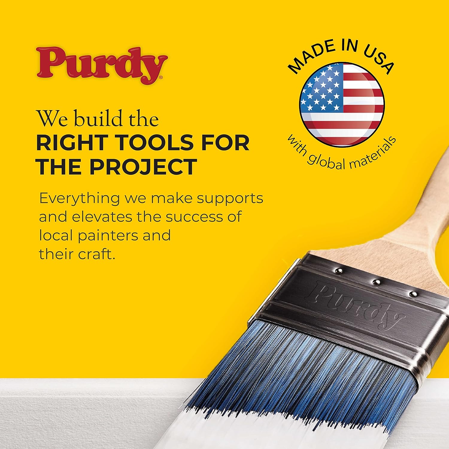 Purdy 144152725 Pro-Extra Angular Glide Brush, 2-1/2-Inch, 6-Pack