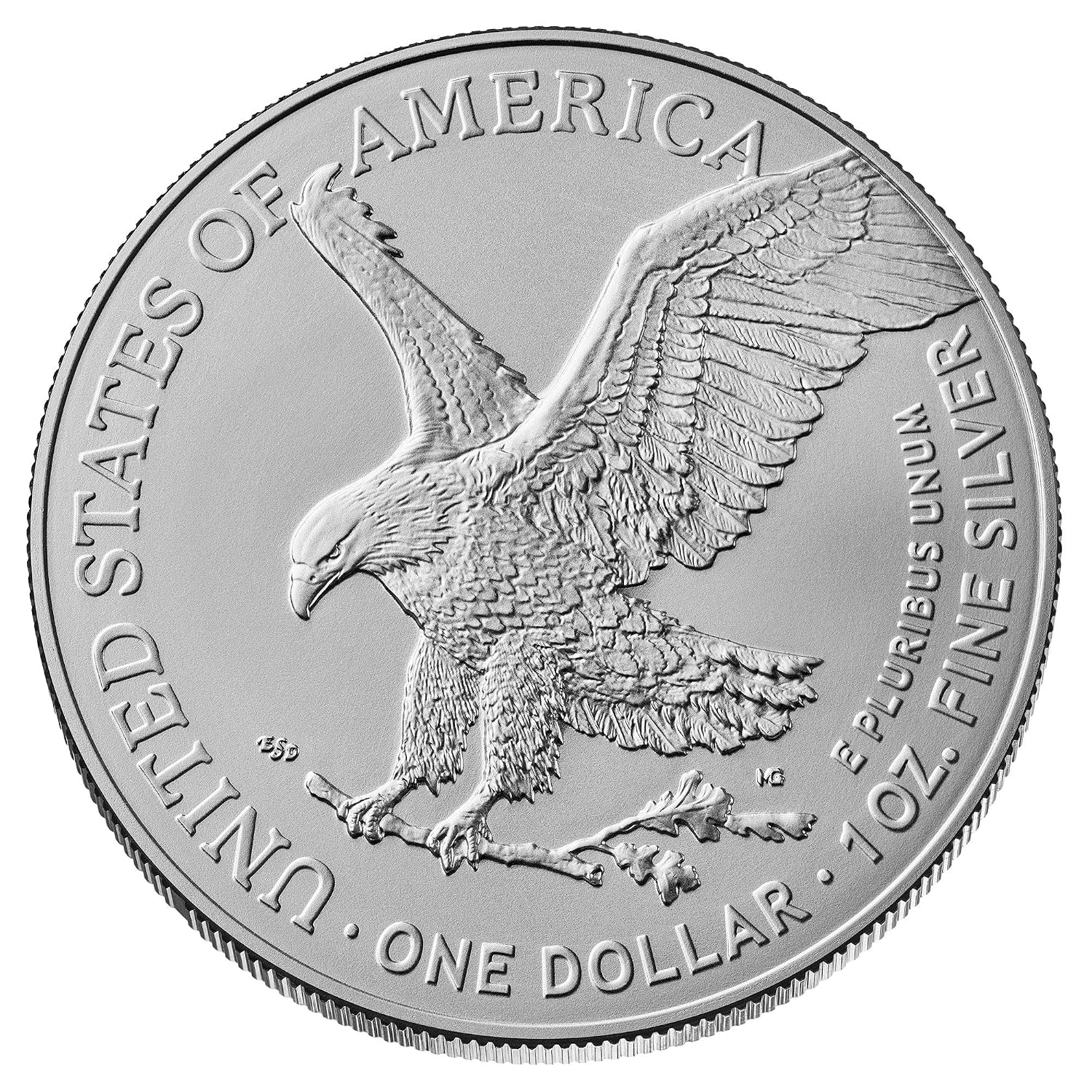 2026 U.S. Silver Eagle 1 oz Brilliant Uncirculated with our Smyrnacoin Certificate of Authenticity Dollar Uncirculated US Mint