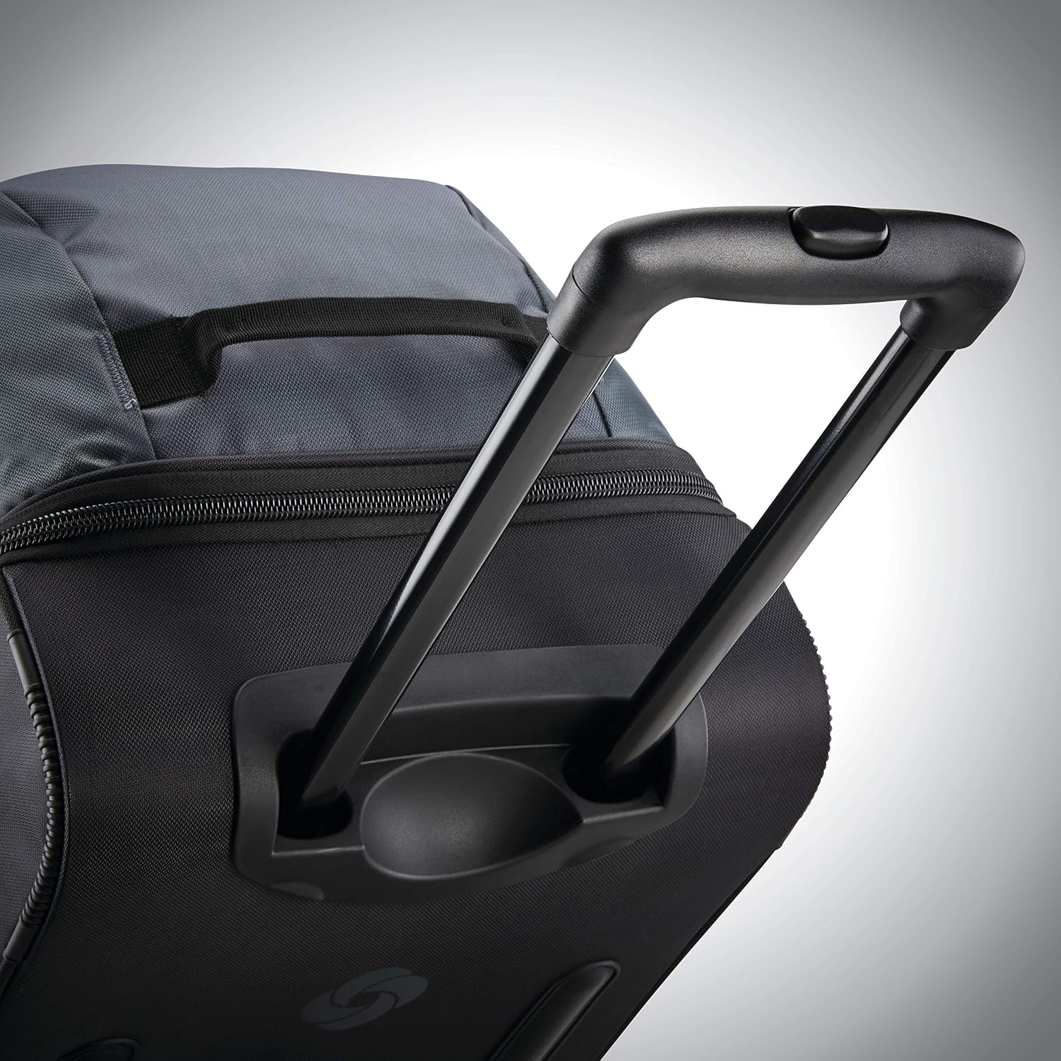 Samsonite Andante 2 Wheeled Duffel Bag – 32-Inch Durable Rolling Luggage with Inline Skate Wheels, Push-Button Handle & Spacious Compartments – Travel-Friendly and Lightweight - Riverrock/Black