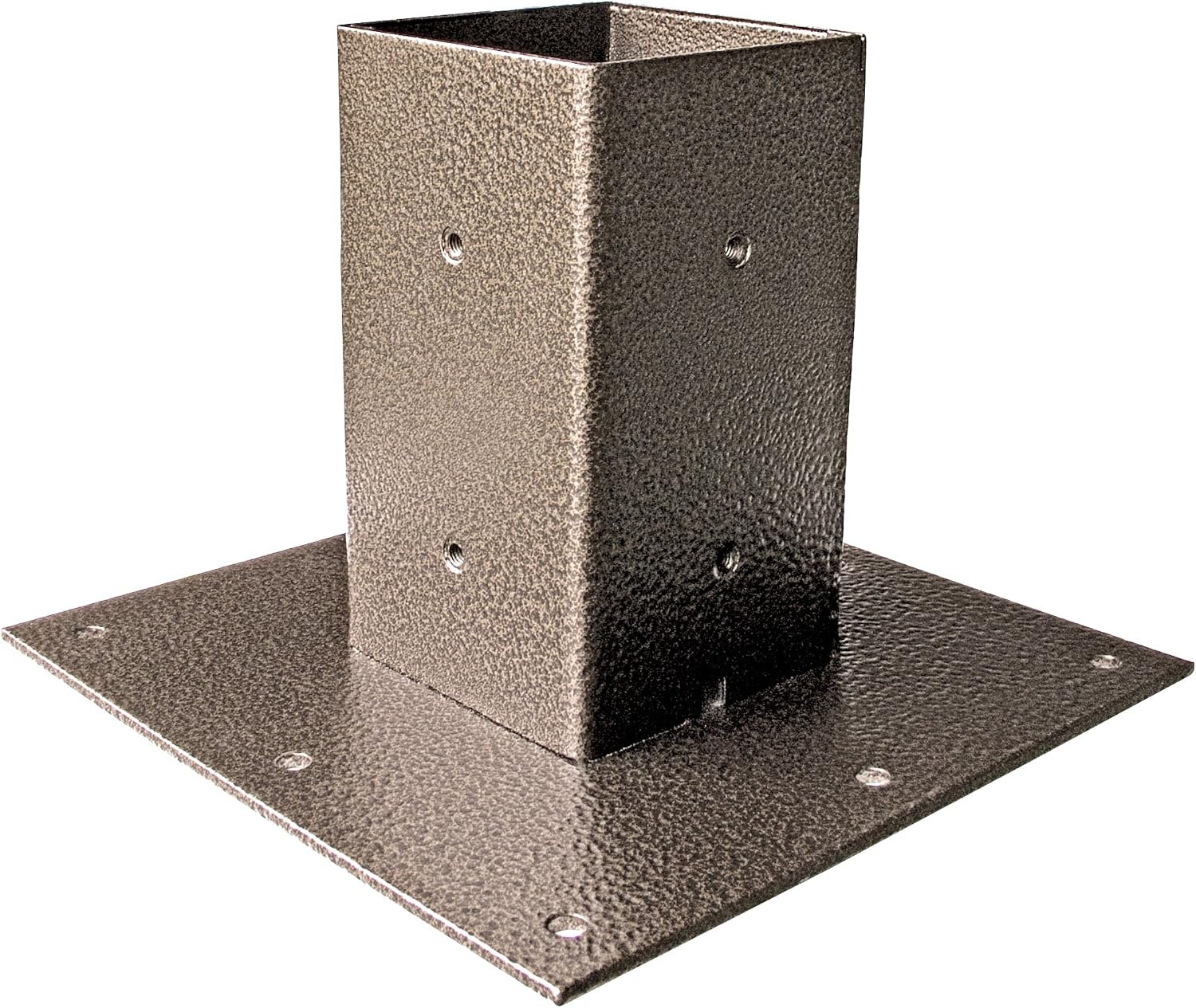 Mail Boss 7123 In-Ground Steel Mailbox Mounting Post and 7158 Surface Mount Base Plate