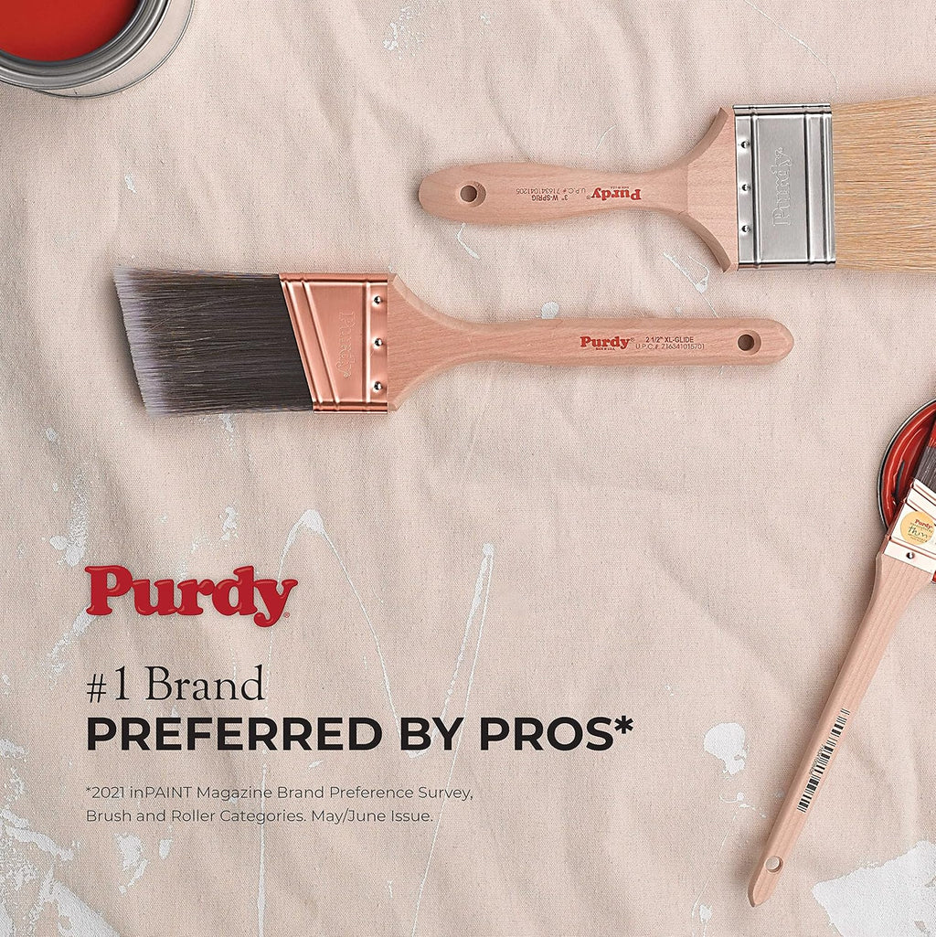 Purdy 144152725 Pro-Extra Angular Glide Brush, 2-1/2-Inch, 6-Pack