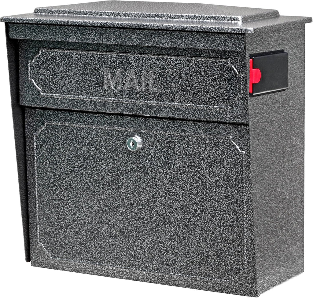 Mail Boss 7175 Townhouse Locking Security Wall Mount Mailbox, Galaxy,Medium