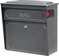 Mail Boss 7175 Townhouse Locking Security Wall Mount Mailbox, Galaxy,Medium