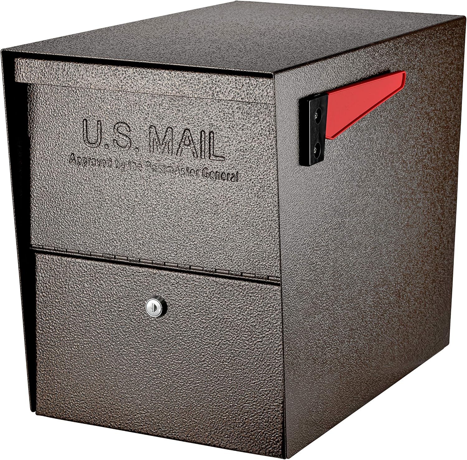 Mail Boss Security Mailbox and Mounting Post Bundle